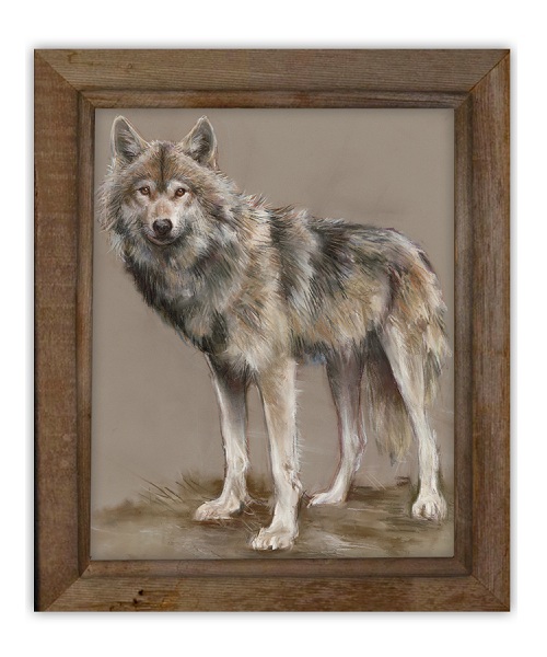 Fine Art Giclee "Lone Wolf"