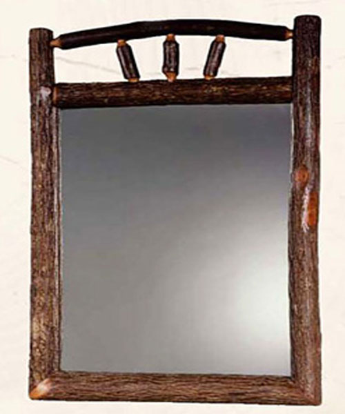 Hickory Vertical Mirror