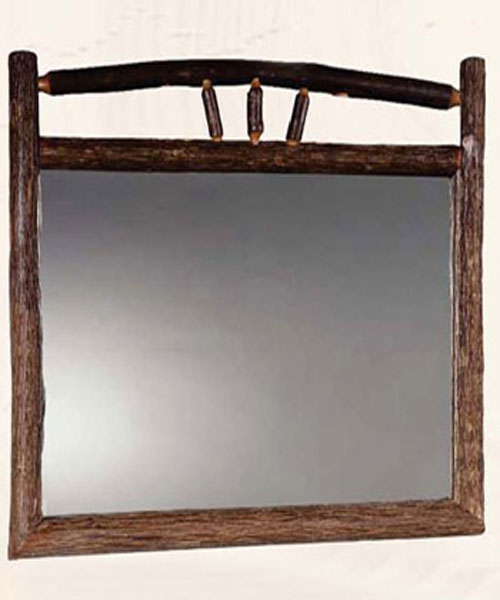 Hickory Horizontal Mirror