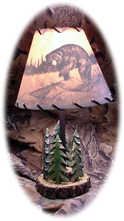Pinetree Accent Lamp