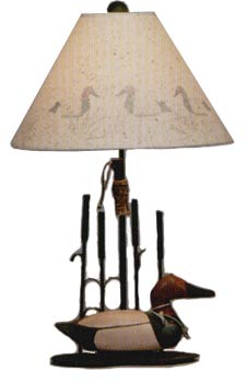 Canvasback Decoy Table Lamp