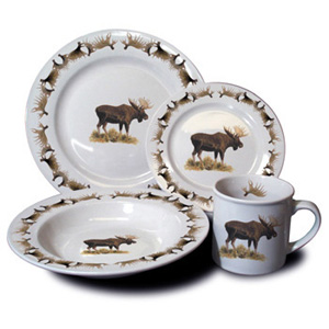 Moose Antler Dinnerware