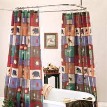 The Woods Shower Curtain