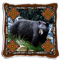 Bear, Moose, Elk Lodge Pillows