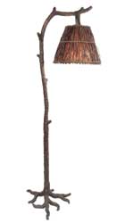 Branch Floor Lamp With Twig Shade