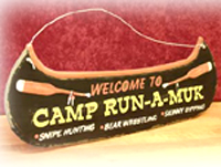 Camp Run-a-Muk Sign