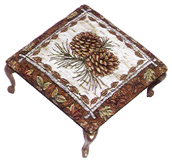 Pinecone Footstool