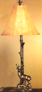 Doe and Fawn Table Lamp