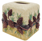 Pinecone Tissue Box Cover