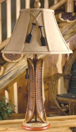 NEW!  Canoe Table Lamp