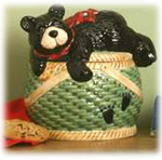 Bear-Top Cookie Jar