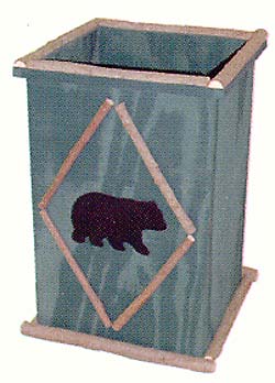 Twig & Pine Waste Basket