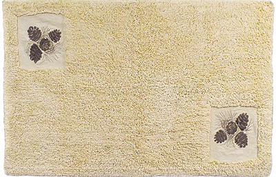 Pinecone Bath Rug