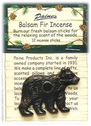 NEW! Iron Incense Burners with Balsam Fir Incense