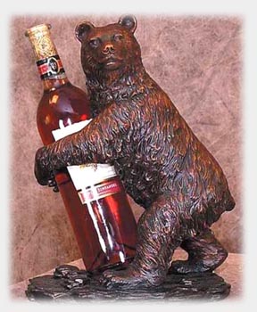 Black Forest Bear Wine Caddy