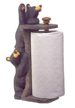 Bear Paper Towel Holder