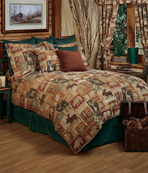 Woven Jacquard Comforter Set - Big Game